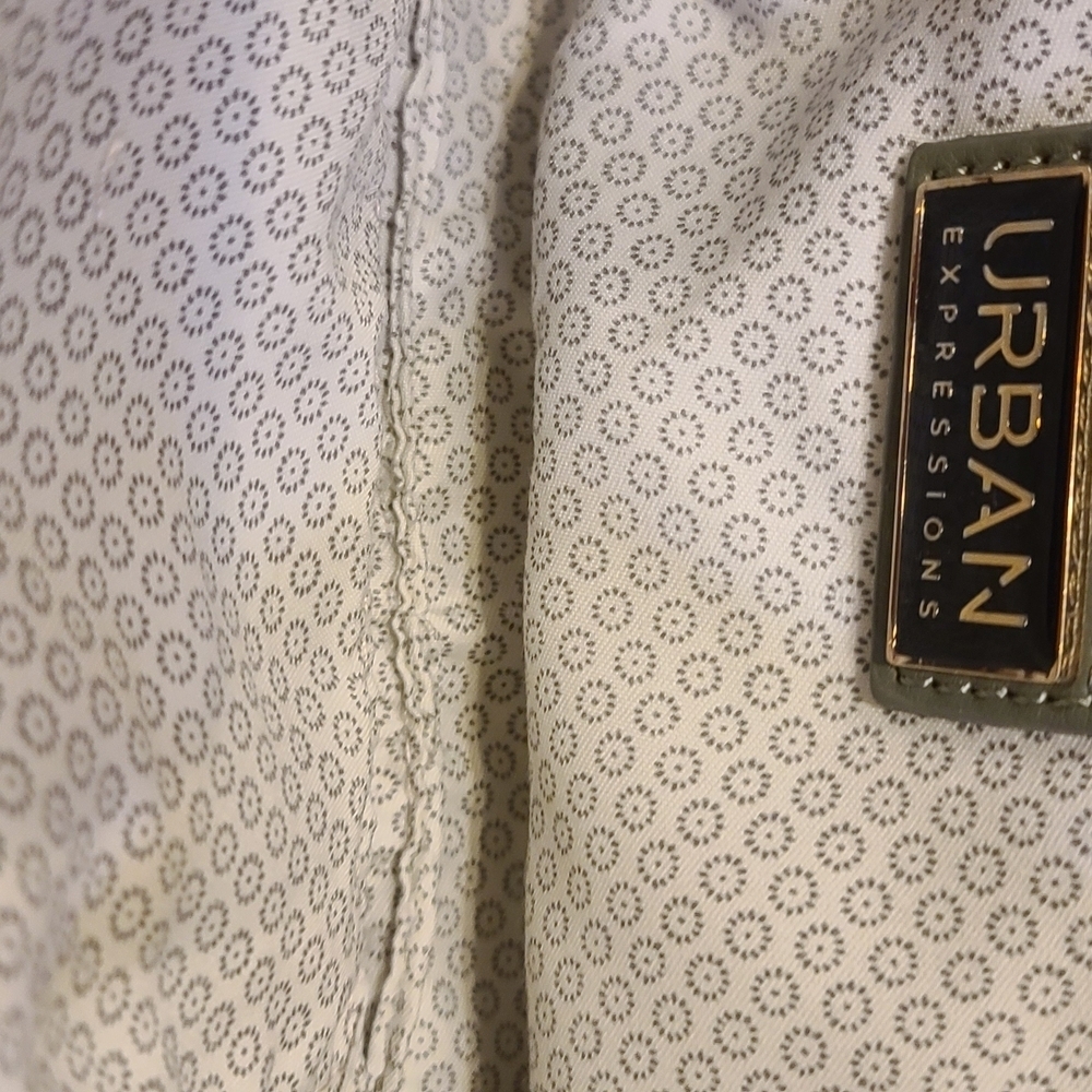 Urban Expressions Olive Woven Shoulder Bag - Picture 6 of 12